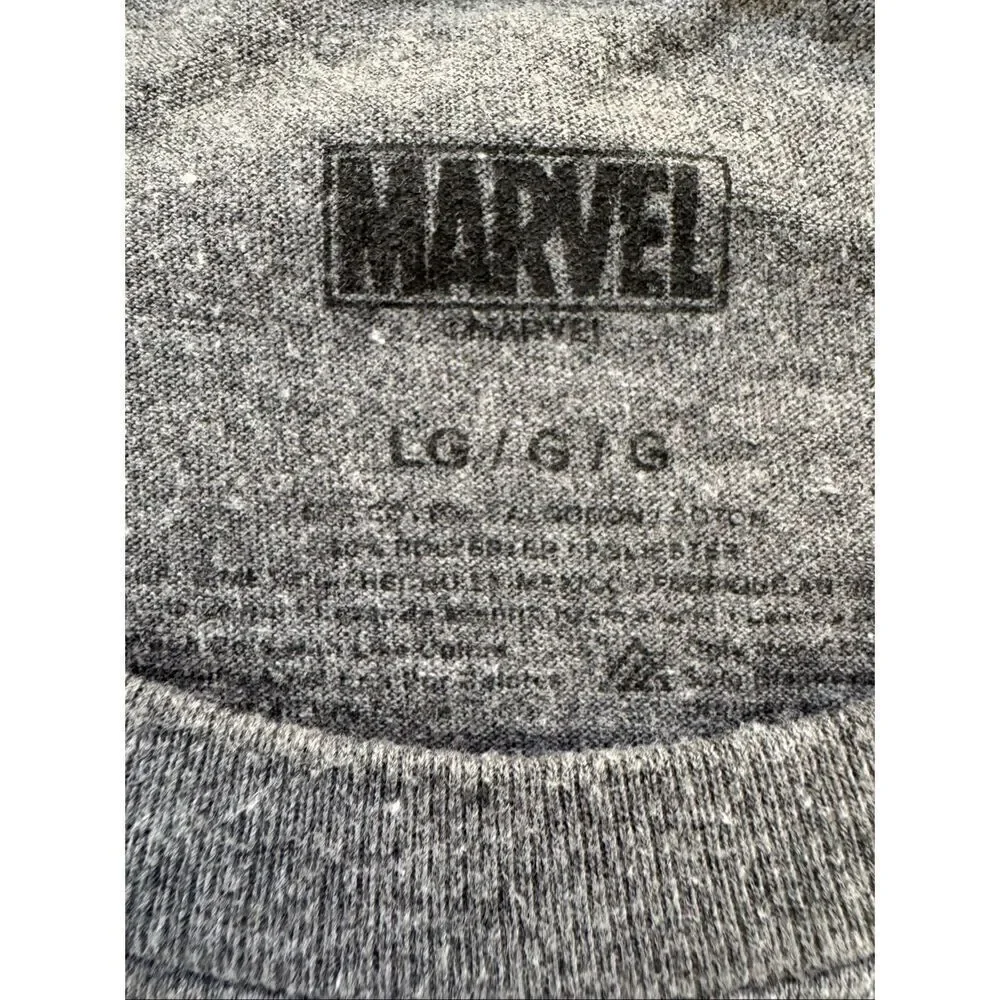 Marvel Large Avengers vintage comic group t-shirt short sleeve Thor Hulk Spider-